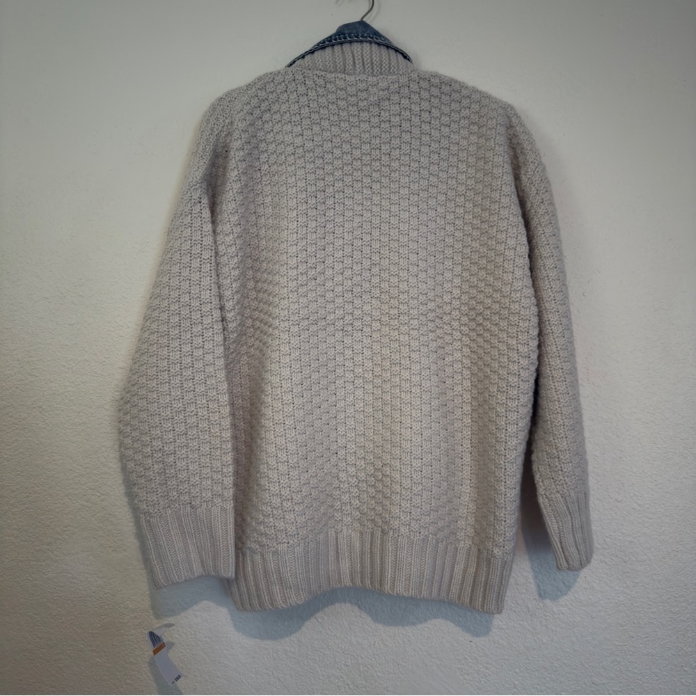 BLANKNYC Last Call Mixed Media Cardigan - Picture 14 of 16